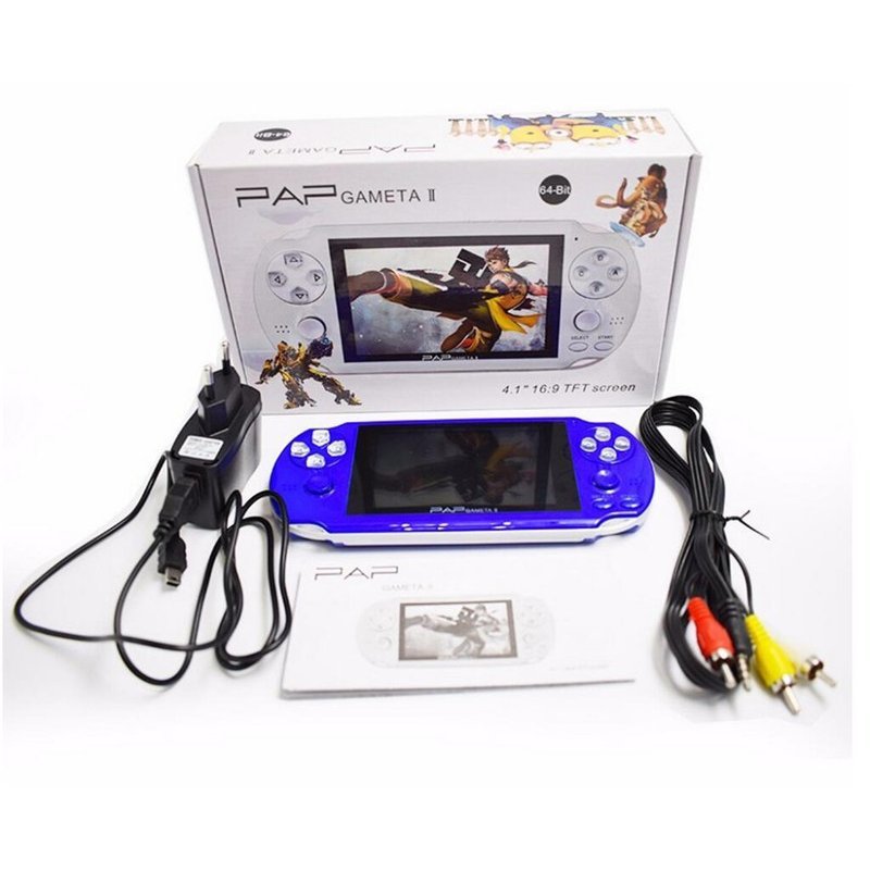 Buy Wholesale PAP GAMETA2 64 Bit HD Video Handheld Game Console ...