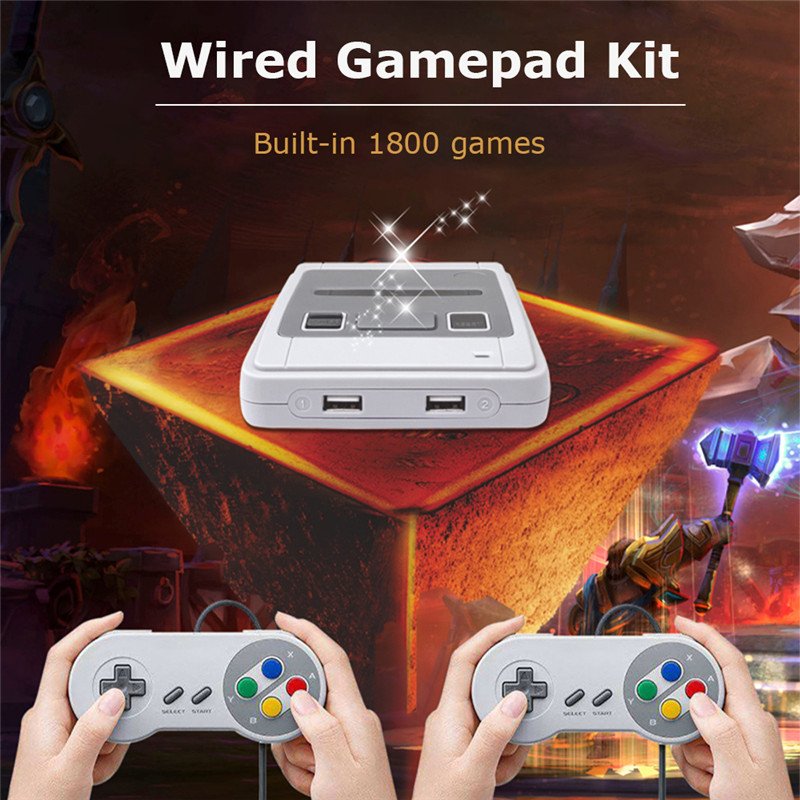 Buy Wholesale 32 Bit Retro Video Game Console Built in 1800 ...