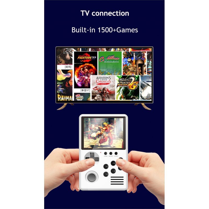 Buy Wholesale M3S 16 Bit Mini Handheld Game Console Built ...