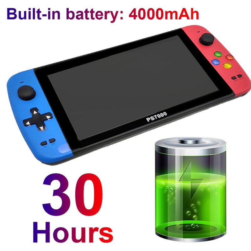 Buy Wholesale PS7000 7Inch IPS Screen Retro Handheld Game ...