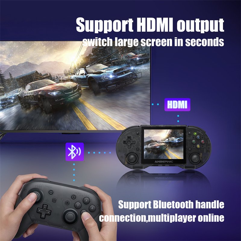 Buy Bulk RG353P 3.5 Inch Touch Screen Handheld Game Console ...