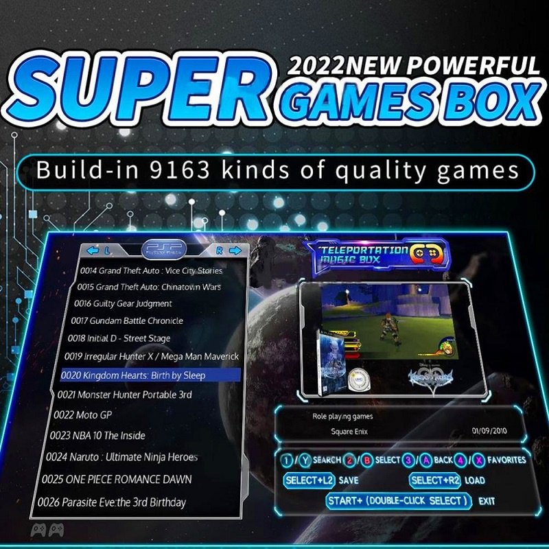 Buy Bulk NEW X5S Game Box 4K HD TV Video Game Consoles With ...