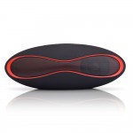 Football Shaped Mini Bluetooth Speaker Wireless Handfree Portable Rock Sound Outdoor Football Audio Subwoofer Red Support USB TF Card
