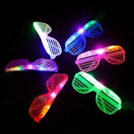 Glow In The Dark Led Glasses Light Up Sunglasses Neon Party Favors Glow Glass For Kids Adults Party Supplies