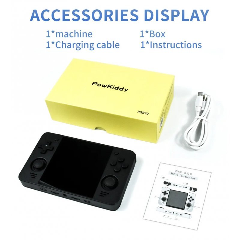 Buy Wholesale Powkiddy RGB30 Retro Pocket 4 Inch Ips Screen ...